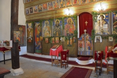 Иконостас изглед ляво Храм Света Петка Изгрев