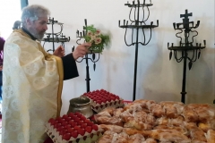 Освещаване храм Света Петка Изгрев