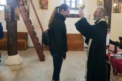 Водосвет поръсване храм Света Петка Изгрев