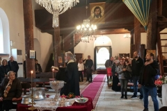 Водосвет служба храм Света Петка Изгрев