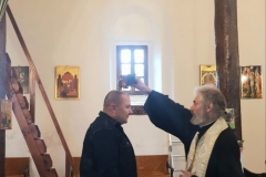 Поръсване храм Света Петка Изгрев